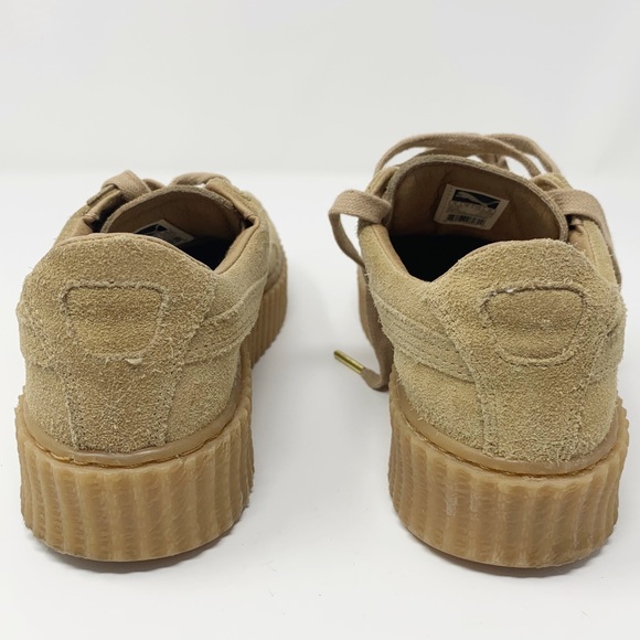FENTY x Puma Creeper Platform Tan Sneakers 7.5 - Picture 8 of 11